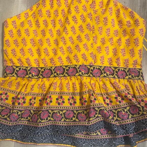 NWT J Crew Halter peplum top in sunny block print size Large - Picture 13 of 15